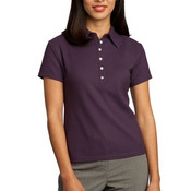 Ladies Honeycomb Performance Pique Polo