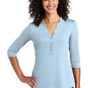 Ladies UV Choice Pique Henley