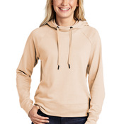 Ladies Lightweight French Terry Pullover Hoodie