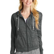 Ladies Gym Vintage Full Zip Hoodie