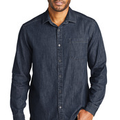 Long Sleeve Perfect Denim Shirt