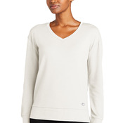 Women's Luuma Flex Long Sleeve V Neck