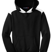 Sport-Tek® Youth Pullover Hooded Sweatshirt with Contrast Color