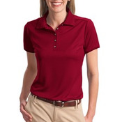 Port Authority® - Ladies Poly-Bamboo Charcoal Birdseye Jacquard Polo. L498