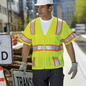 CornerStone® - ANSI Class 3 Dual-Color Safety Vest. CSV406