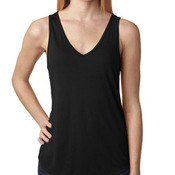 B8805 Flowy V-Neck Tank Top