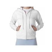 Ladies Hoodie (Bella 7007w White)